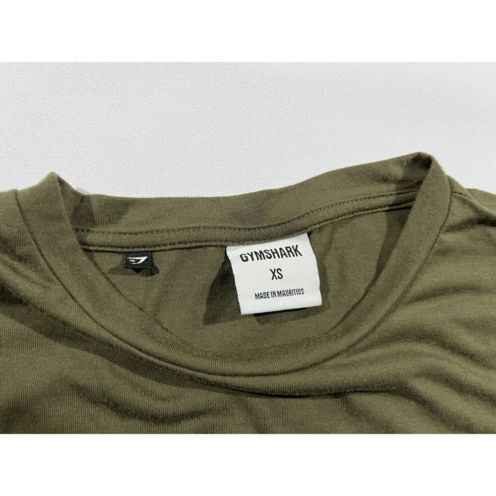 Gymshark Olive Green Short Sleeve Tee - Picture 5 of 7